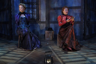 Lily Langtry (Susan McKey) and Mrs. Tory (Alda Cortese)