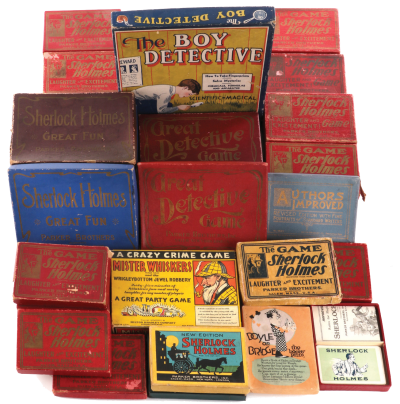Sherlockian Card Games (photo of Daniel Posnansky Collection)