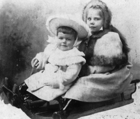 Kingsley and Mary at Davos (15 november 1894).