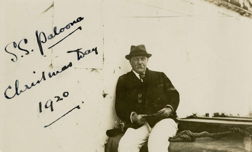 S.S. Paloona, Christmas Day, 1920