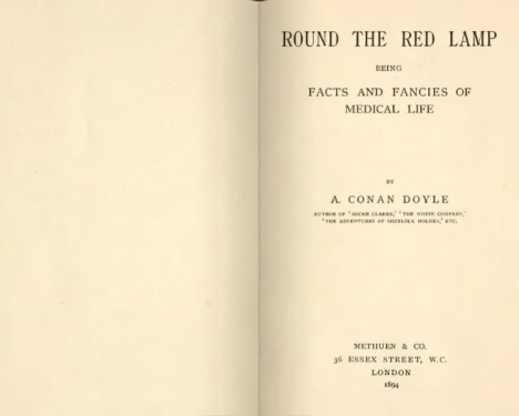 Round the Red Lamp title page (1894)