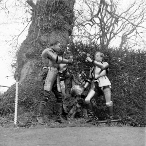 Adrian toasting with Douglas Ash (march 1948).