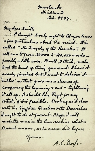 Letter to Herbert Greenhough Smith (8 february 1897)