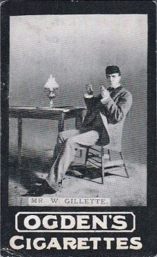 Mr. William Gillette (Ogden's Tab Cigarettes C Series No. 17)