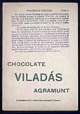Card No. 2 : Chocolate Viladas, Agramunt.