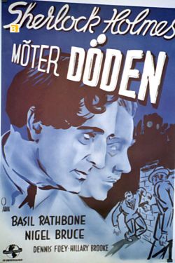 Sherlock Holmes Möter Döden (Sweden) 29 november 1943