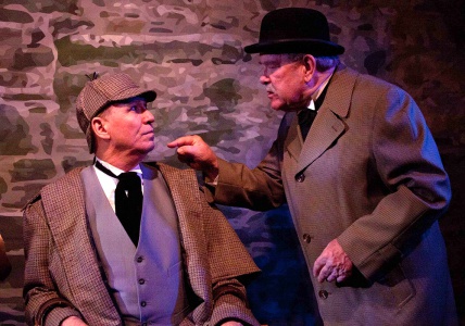 Sherlock Holmes (Peter J. Hill) & Dr. John Watson (Bruce Heskett)