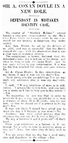 Leicester Chronicle (26 april 1913)