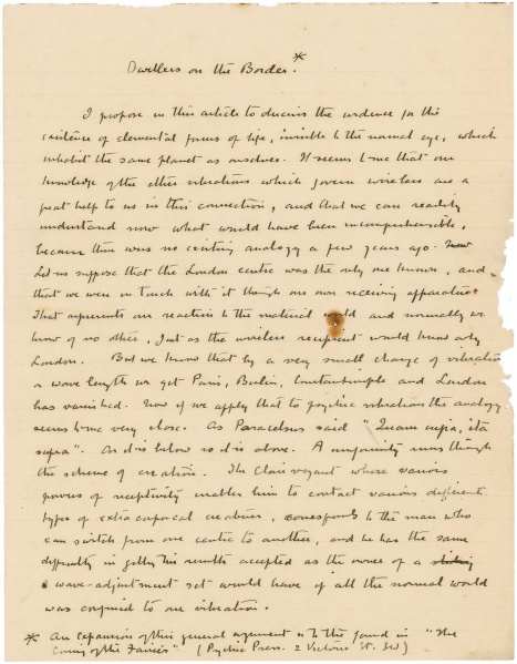 File:Manuscript-the-edge-of-the-unknown-dwellers-on-the-border-p1.jpg