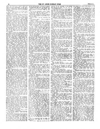 The St. Louis Star (4 february 1912, Fiction Section, p. 4)