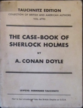 The Case-Book of Sherlock Holmes No. 4790 (1927)