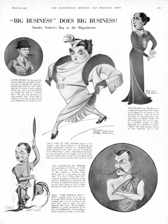 Review in The Illustrated Sporting & Dramatic News (19 march 1937, p. 575)