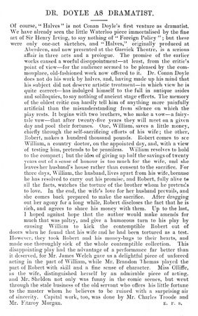 Review in The Sketch (14 june 1899, p. 310)