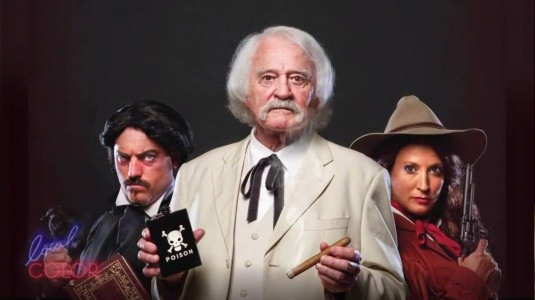 Edgar Allan Poe, Mark Twain & Annie Oakley