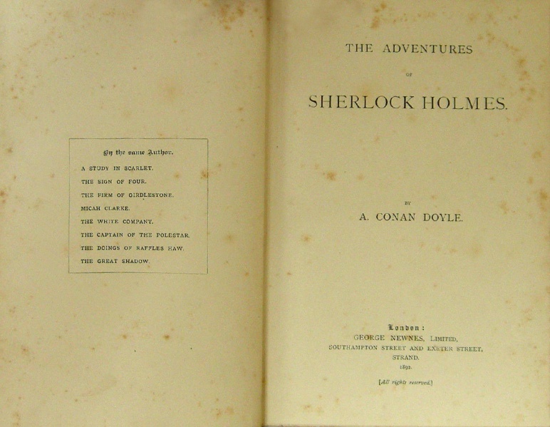 File:Adventures-sh-1892-newnes-front.jpg