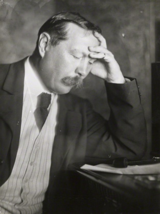 Arthur Conan Doyle, photographed by Emil Otto (E. O.) Hoppé.