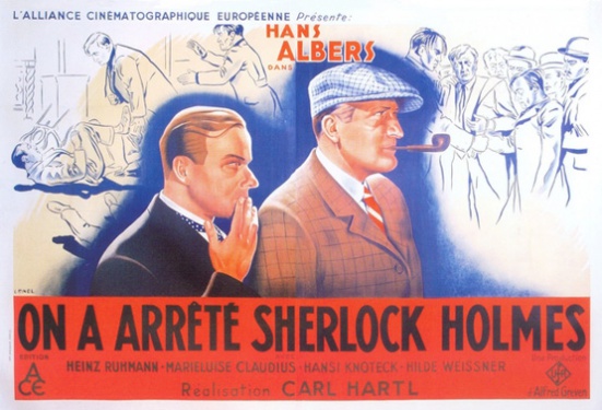 On a arrêté Sherlock Holmes (France, 1938)