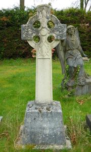 Grave of Mary Doyle at Grayshott, inscribed "To Know Her Was To Love Her."