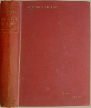 The Adventures of Sherlock Holmes (Arthur Conan Doyle Author's Edition, 1917)