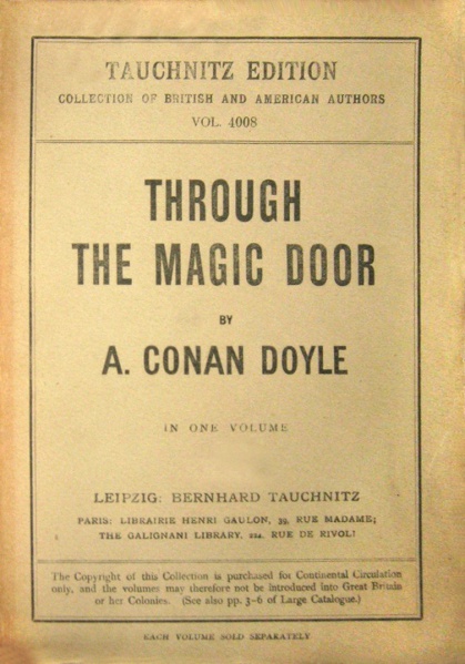 File:Bernhard-tauchnitz-1907-11-trough-the-magic-door.jpg