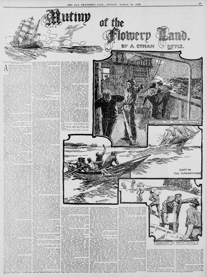 Mutiny of the Flowery Land The San Francisco Call (19 march 1899)