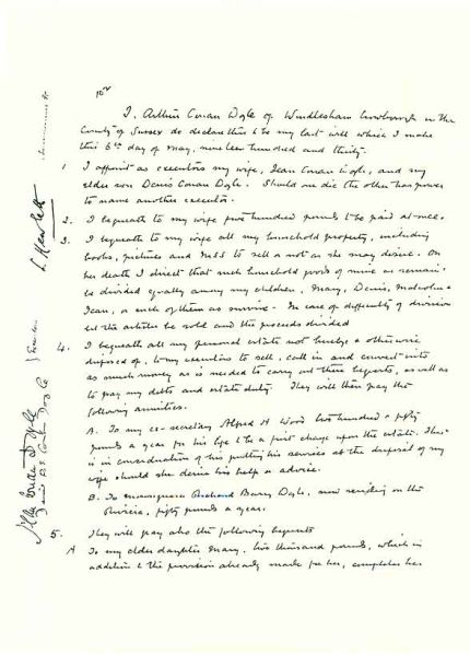 File:Manuscript-arthur-conan-doyle-will-p1.jpg