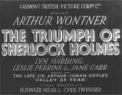 The Triumph of Sherlock Holmes
