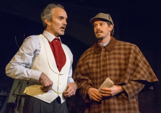 Frank Merrick (Eddie Yaroch) and Dr. John Watson (Justin Lang)