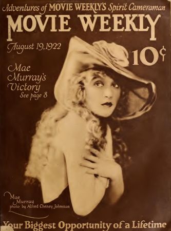Movie Weekly (19 august 1922)