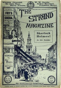A Reminiscence of Mr. Sherlock Holmes 1/2 (september 1908)