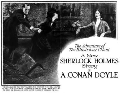 'Mr. Holmes, I beg that you will bring this interview to an end,' said the icy voice.