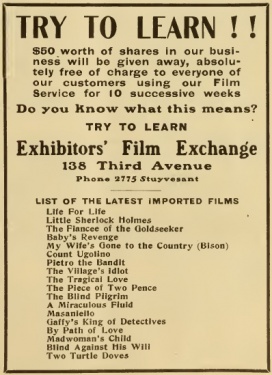 Little Sherlock Holmes (The Moving Picture World, 14 august 1909, p. 231)