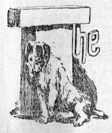 Toby the dog (7 june 1890)