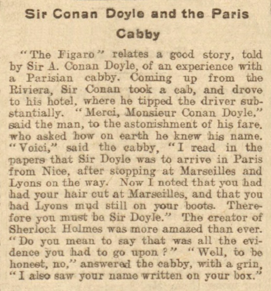 File:Western-times-1908-12-18-p4-sir-conan-doyle-and-the-paris-cabby.jpg