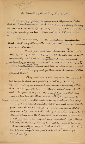 File:Manuscript-the-adventure-of-the-missing-three-quarter-p1.jpg