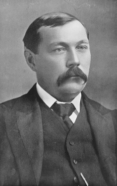 Arthur Conan Doyle (photographed by Martin and Sallnow, ca. 1891).