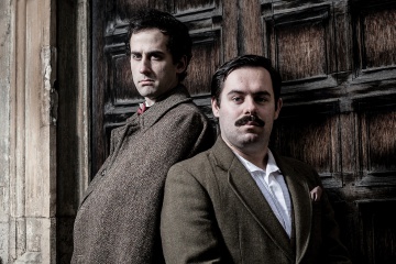 Sherlock Holmes (Liam Tims) & Dr. Watson (Adam Elms)