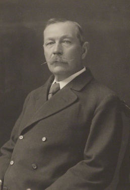 Arthur Conan Doyle by Walter Stoneman for James Russell & Sons (ca. 1916).