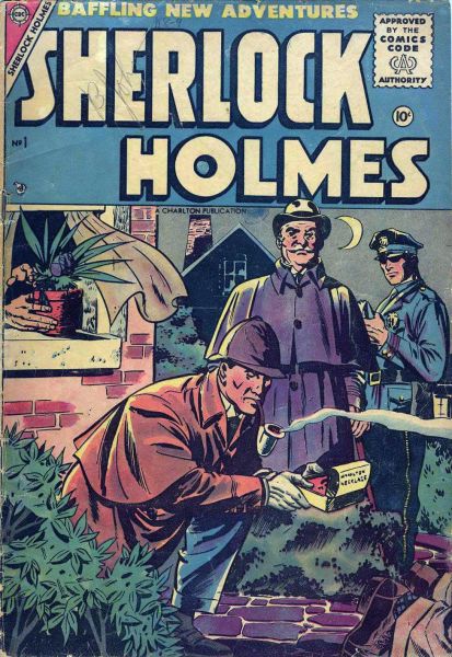Sherlock Holmes No. 1 (Charlton Comics, october 1955)