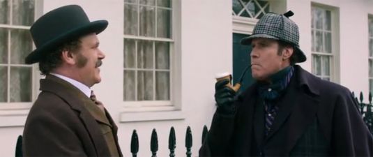 Dr. Watson (John C. Reilly) and Sherlock Holmes (Will Ferrell)