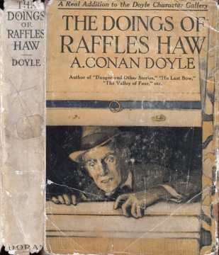 The Doings of Raffles Haw dustjacket (1919)