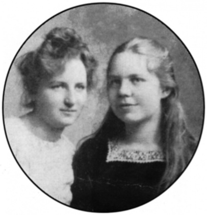 Claire Foley with Mary (1900s).