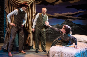 Cowboy Heir (Adrian Shepherd), Dr. Watson (Jamie Williams) and Mairi Babb