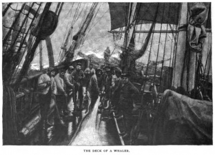 The deck of a whaler.