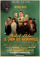 Le Chien des Baskerville (2014) (Poster Théâtre Tête d'Or in Lyon)