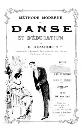 Méthode Moderne de Danse et d'Éducation (cover)