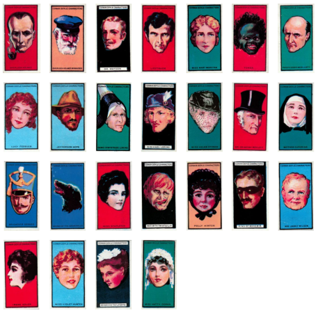 Turf Cigarettes, Conan Doyle Characters