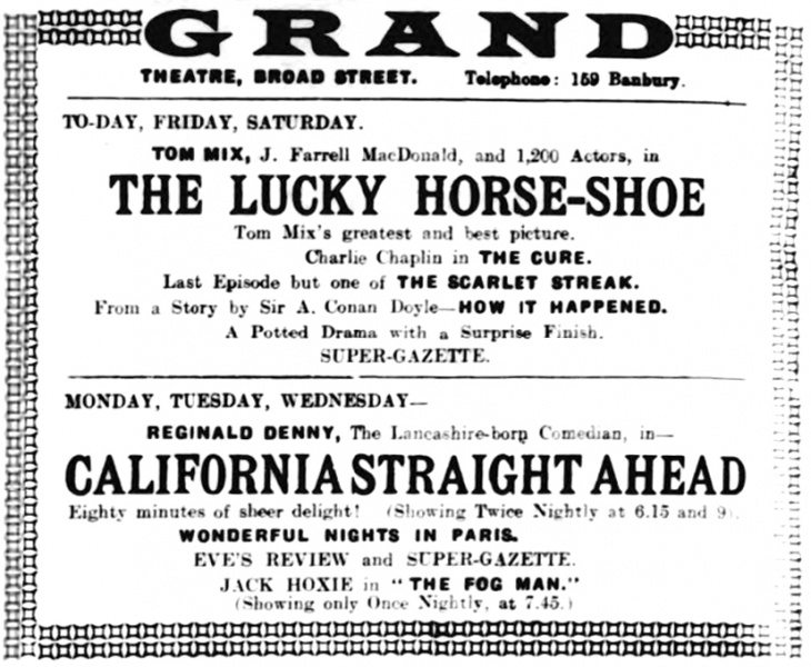 The Banbury Advertiser (12 august 1926, p. 4)