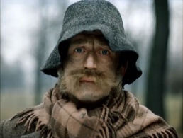 Sherlock Holmes disguised as a lad (Vasily Livanov)