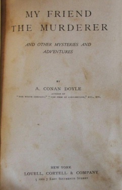 My Friend the Murderer and Other Mysteries and Adventures title page (1893)